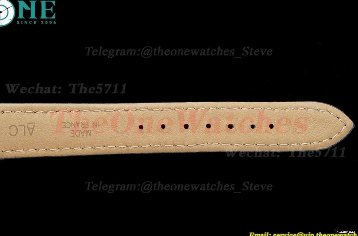 Silver Dumont Santos RG Blue AF Dial Quartz LE 1222